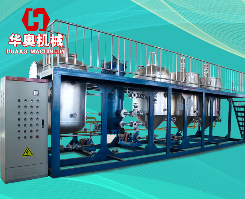 5吨大豆油精炼